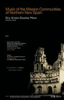 Portada Music of the mission communities of Northern New Spain